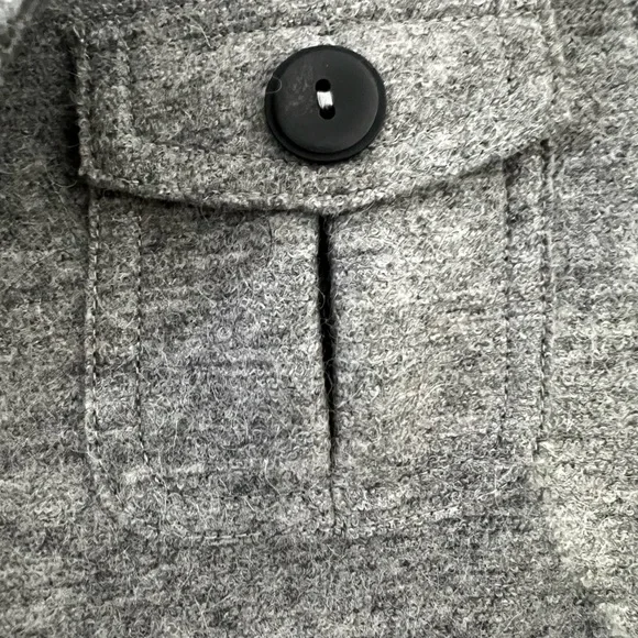 AnnTarah Stylish Kids Gray Pea Coat - Picture 2 of 5